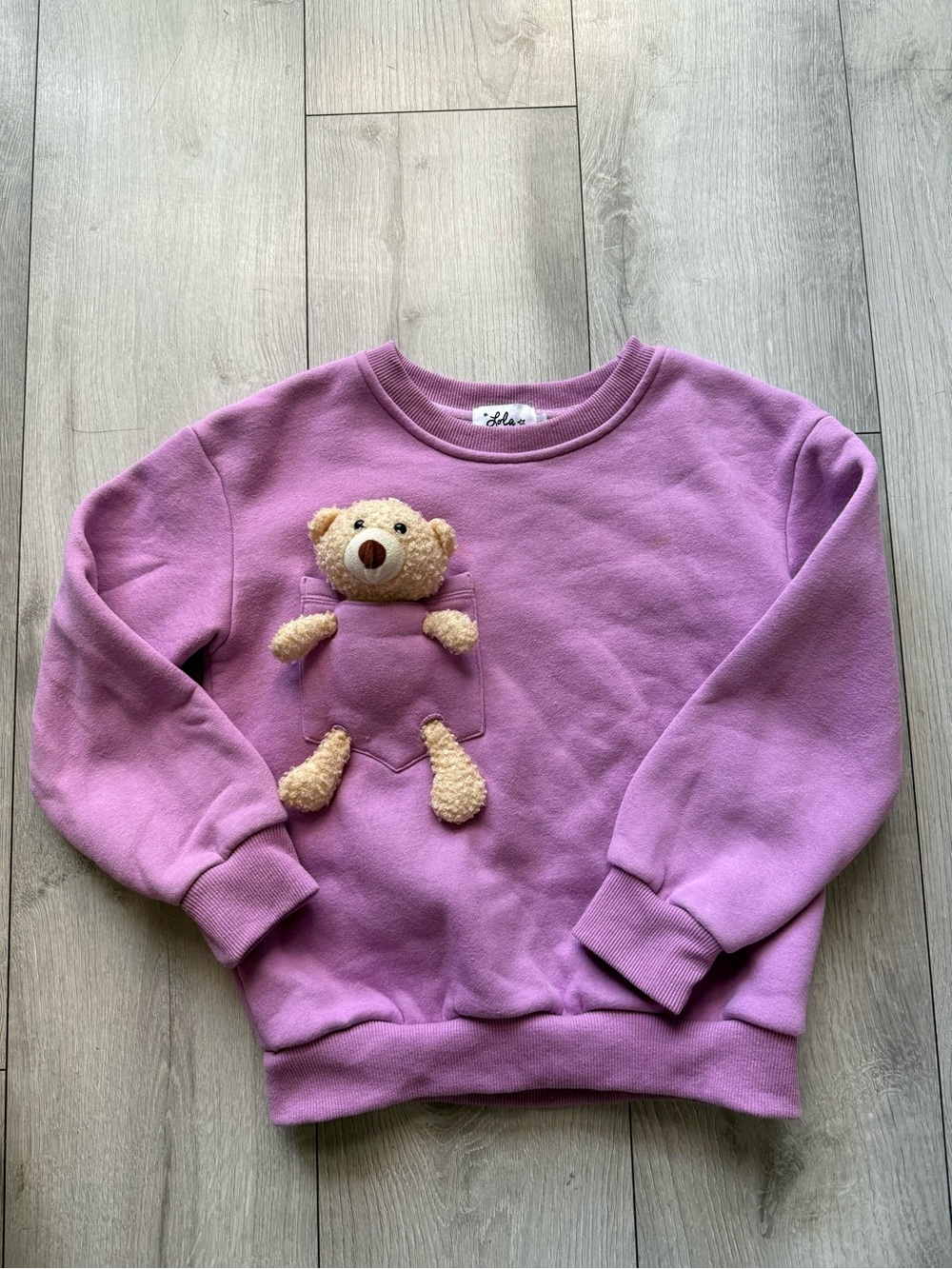 Lola + The Boys Purple Sweater